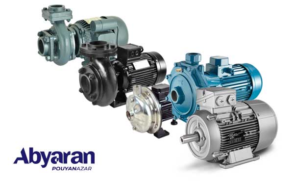 خرید پمپ آب نیاز به انجام مشاوره با کارشناسان این حوزه دارد. نمایی از چند نوع پمپ قرار گرفته در کنار یکدیگر