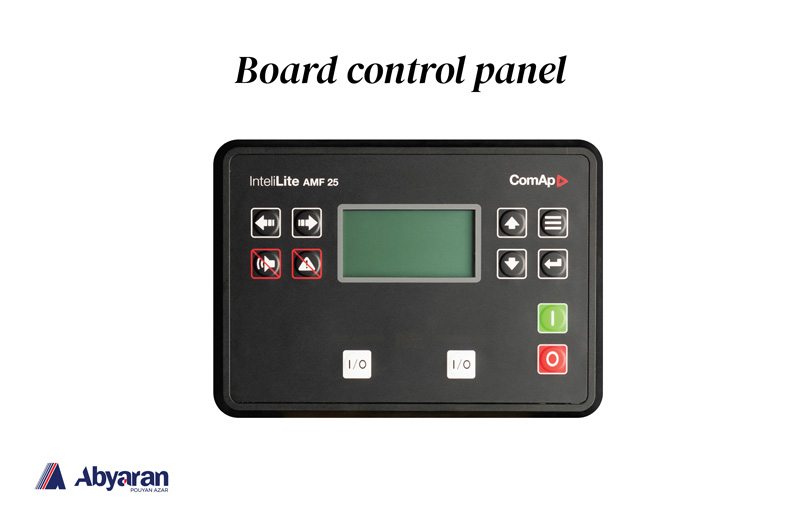 Board of control panel برد تابلو کنترل