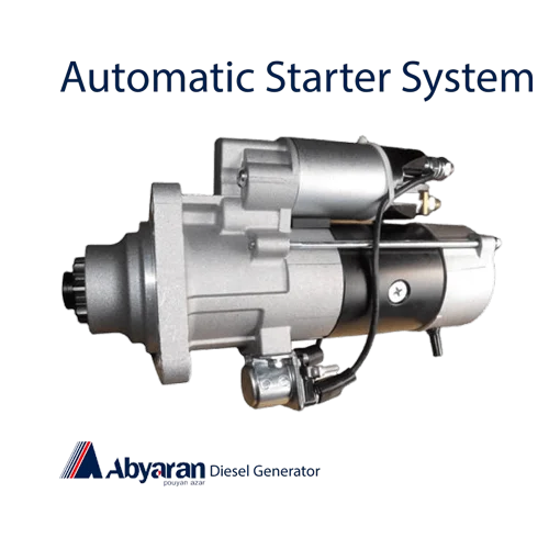 اجزای دیزل ژنتراتور-سیستم استارت استارت دیزل ژنراتور