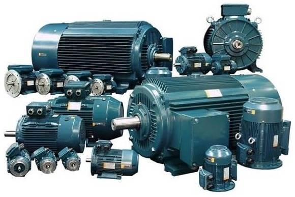 انواع الکتروموتور سه فاز